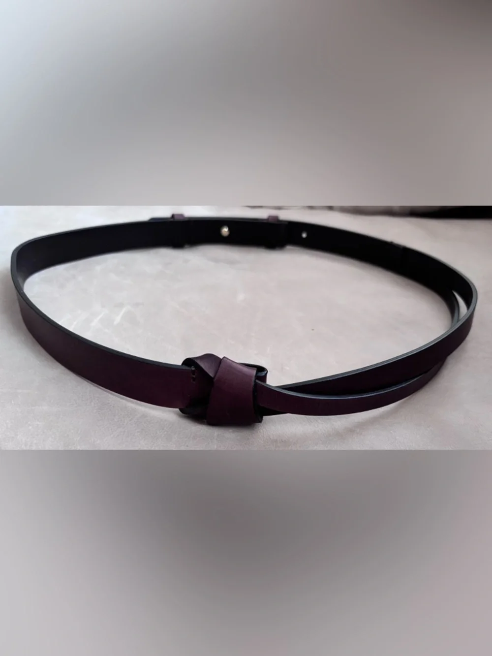 MM. Lafleur The Broadway Belt 100% Genuine Leather in Brown Size M/L